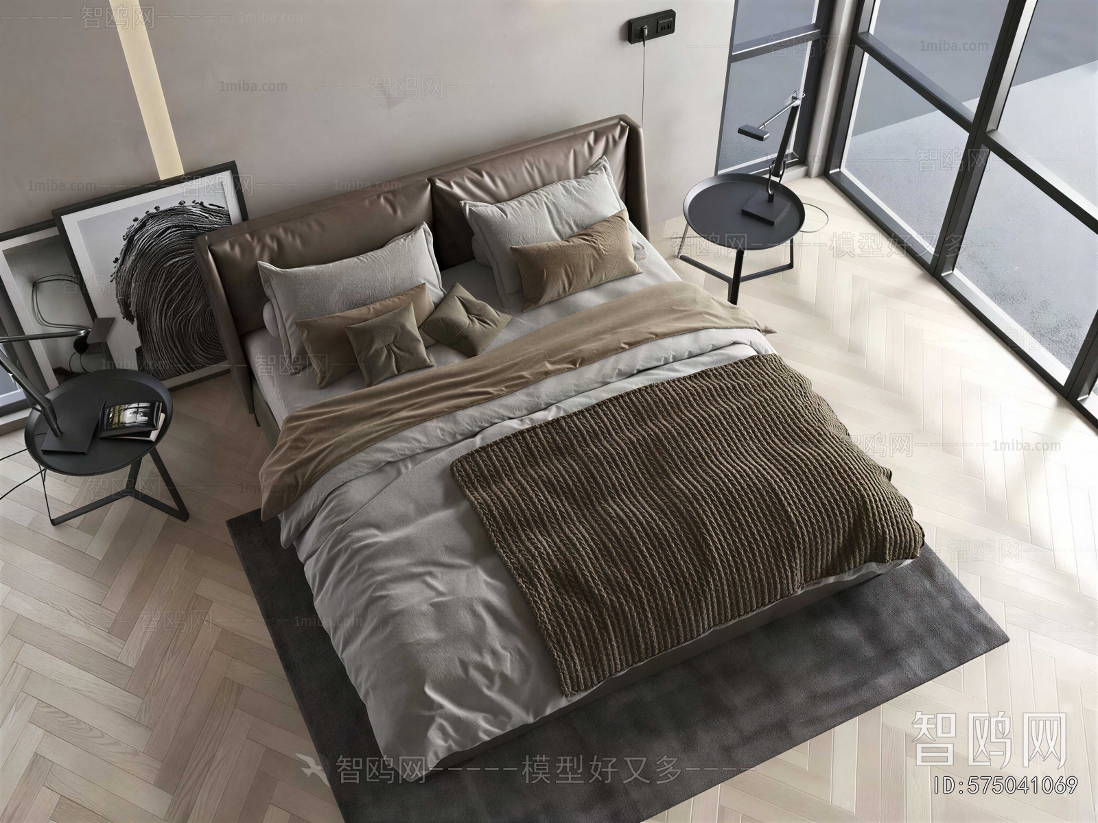 Modern Double Bed