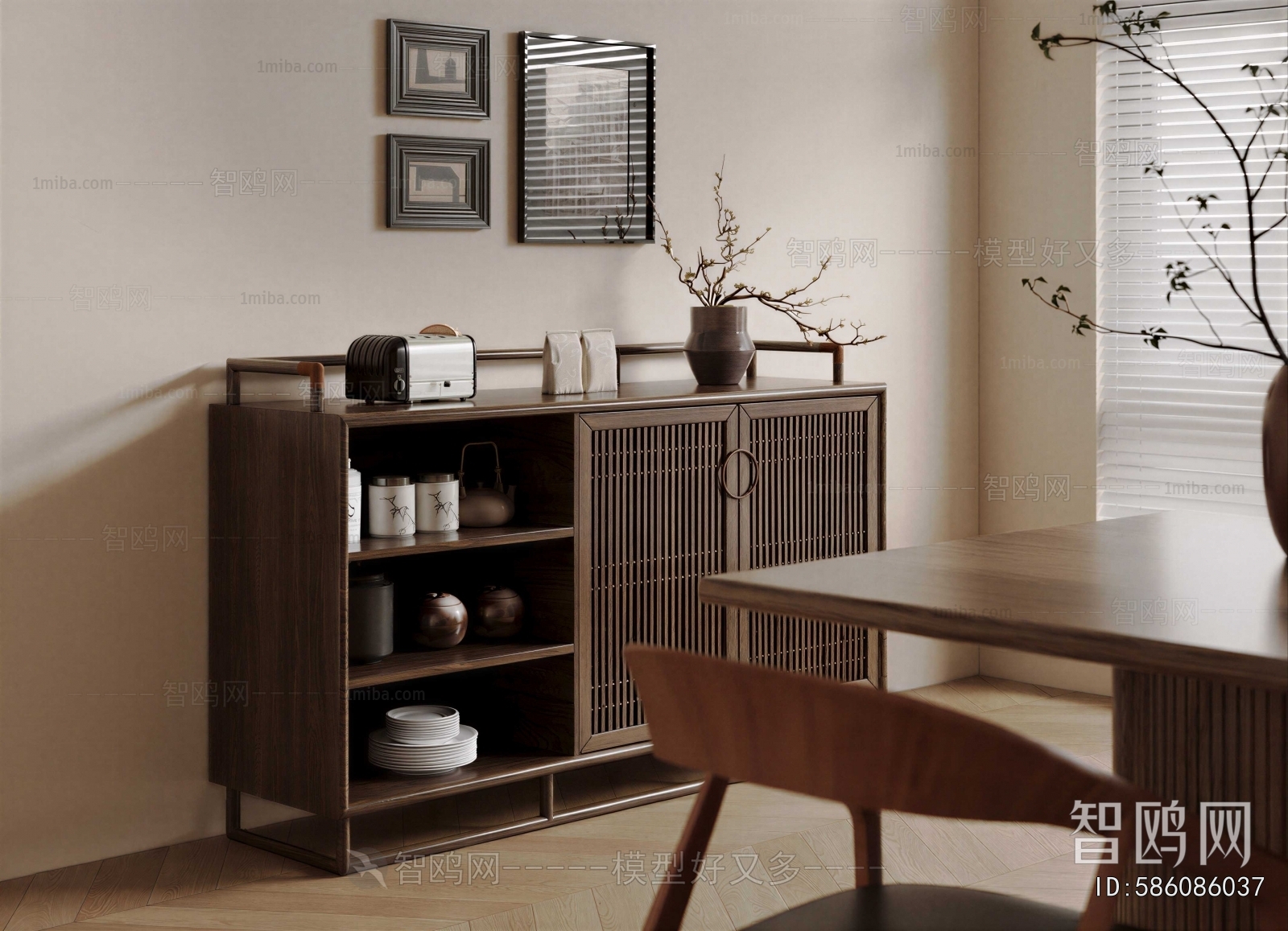 New Chinese Style Sideboard