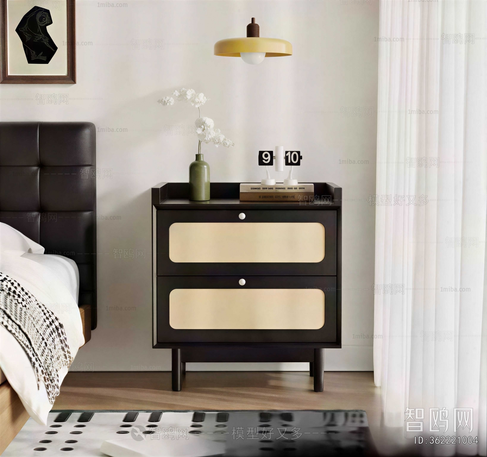 Modern Bedside Cupboard