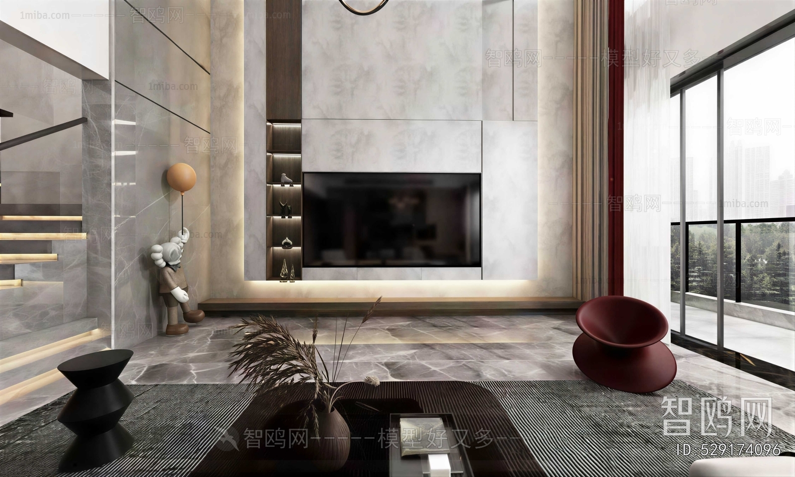 Modern A Living Room