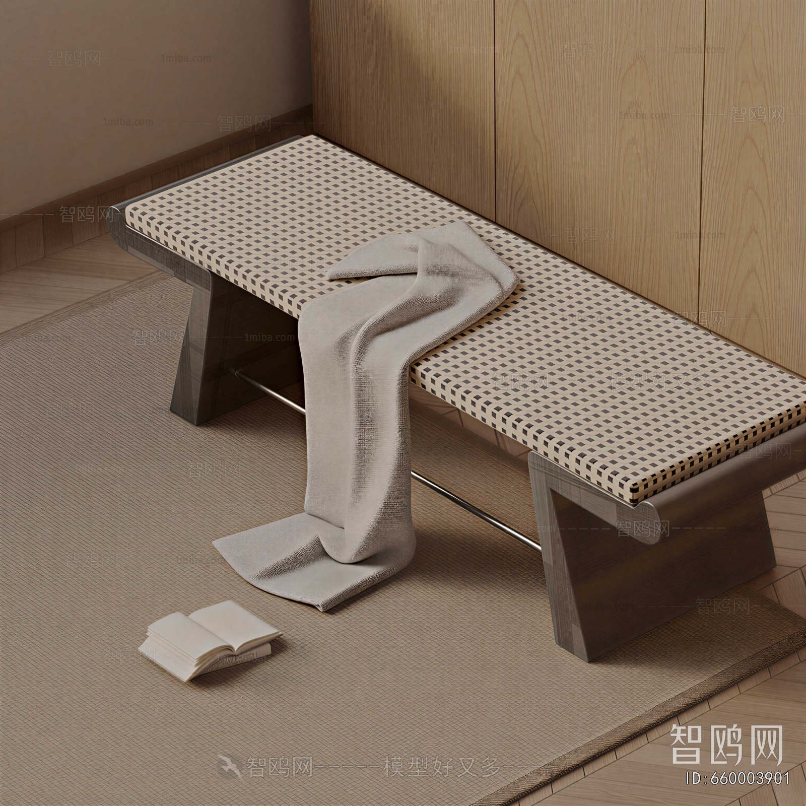 Modern Stool For Changing Shoes