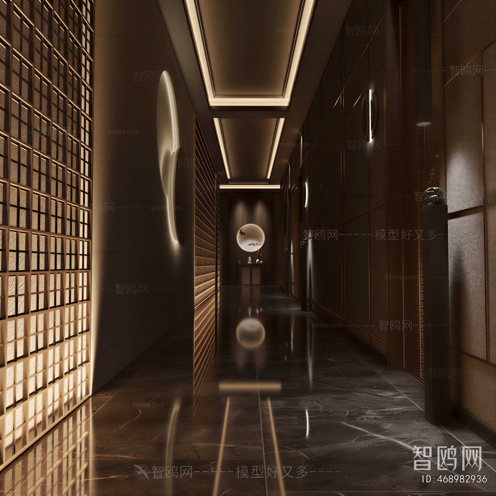 New Chinese Style Corridor