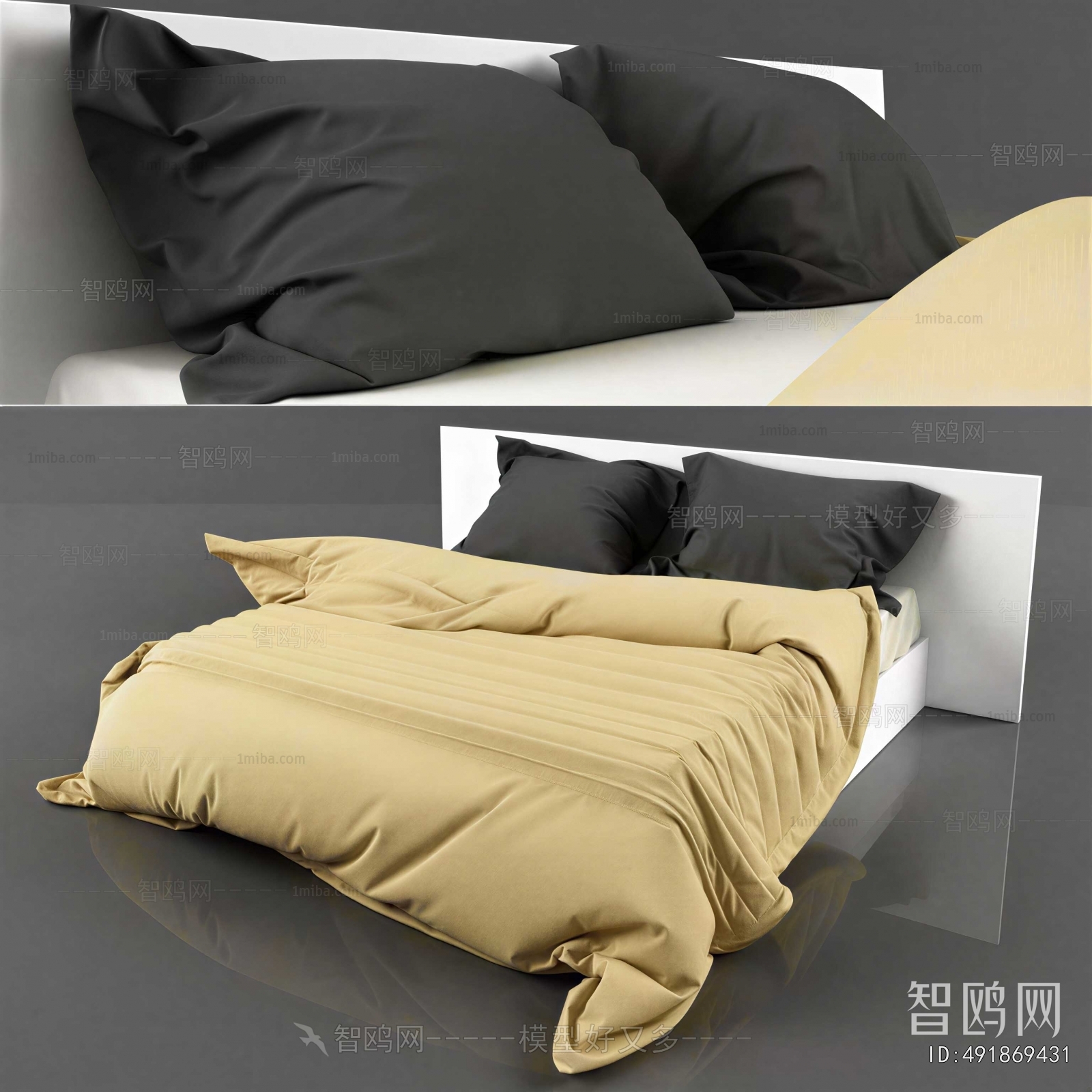 Modern Double Bed