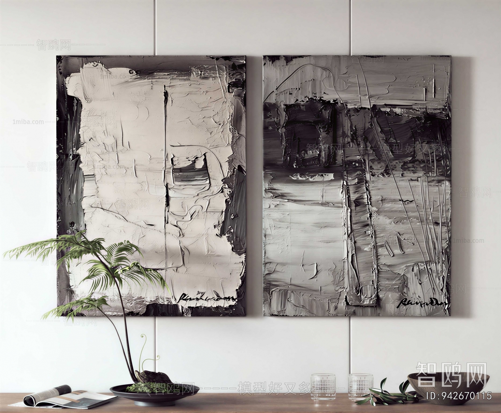 Wabi-sabi Style Painting