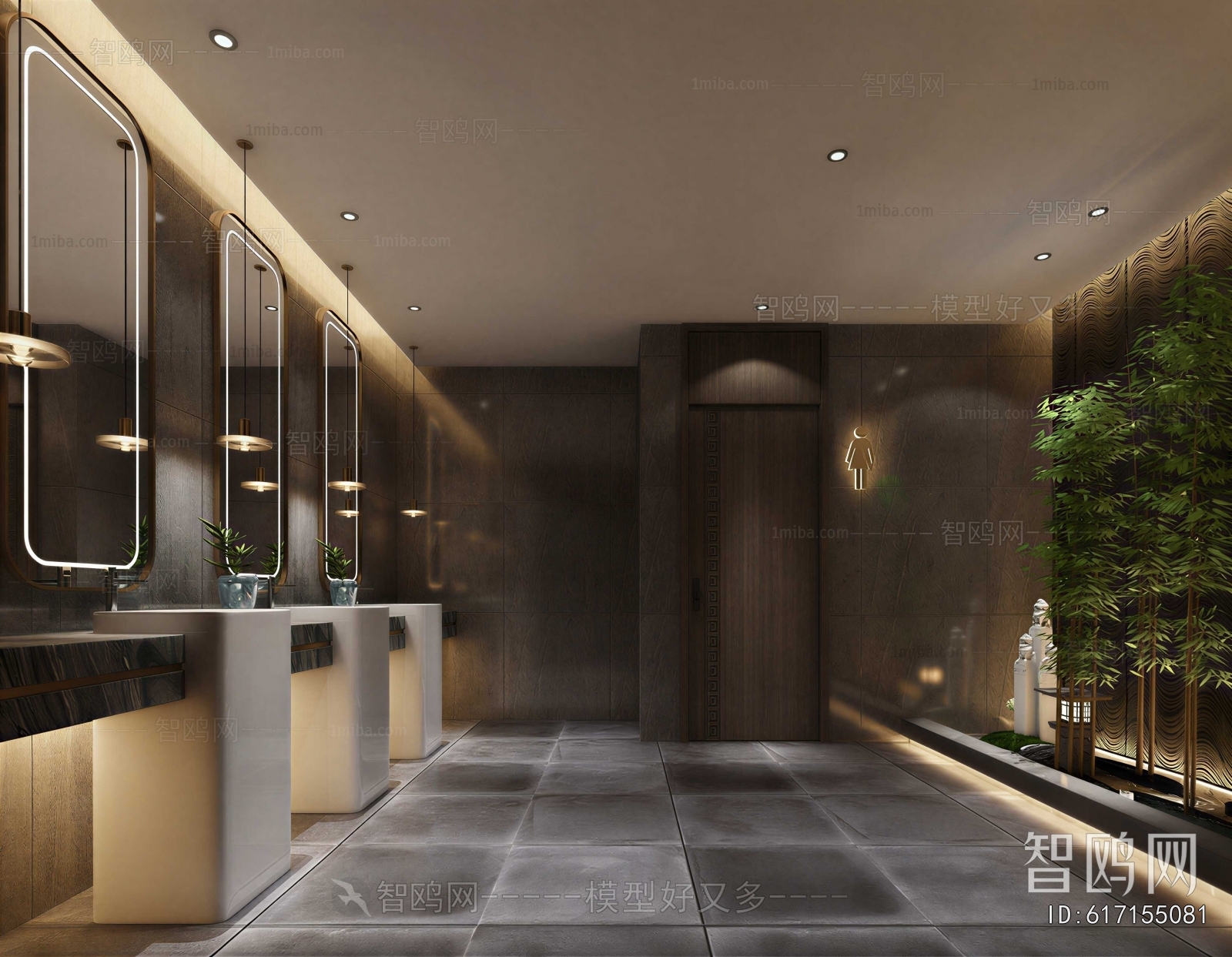 New Chinese Style Public Toilet