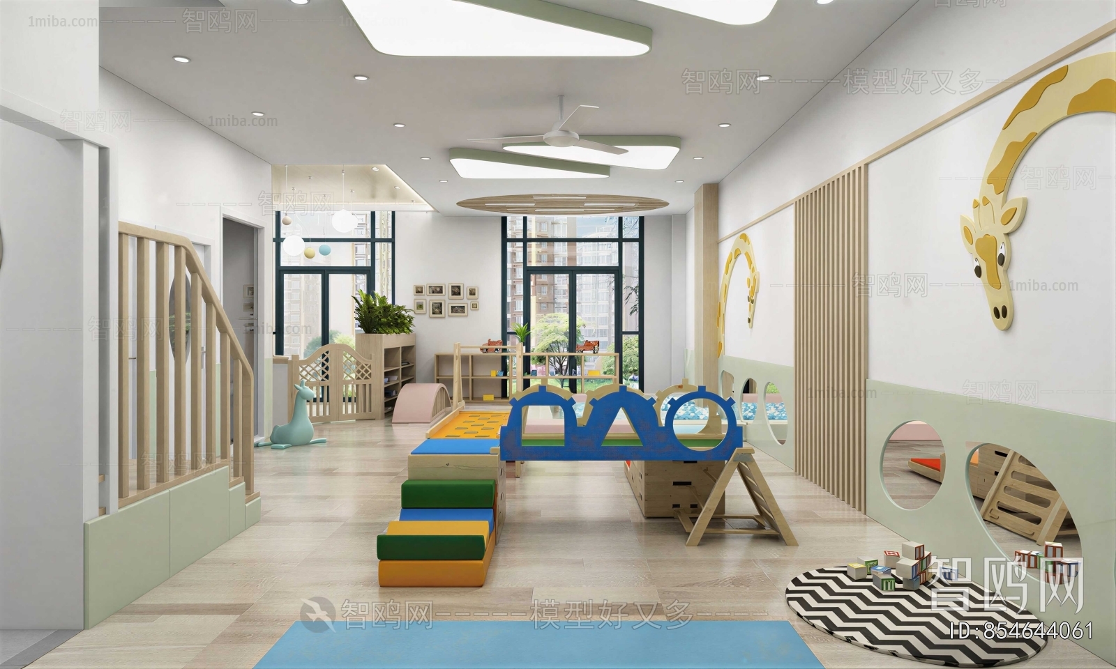 Modern Children's Playroom