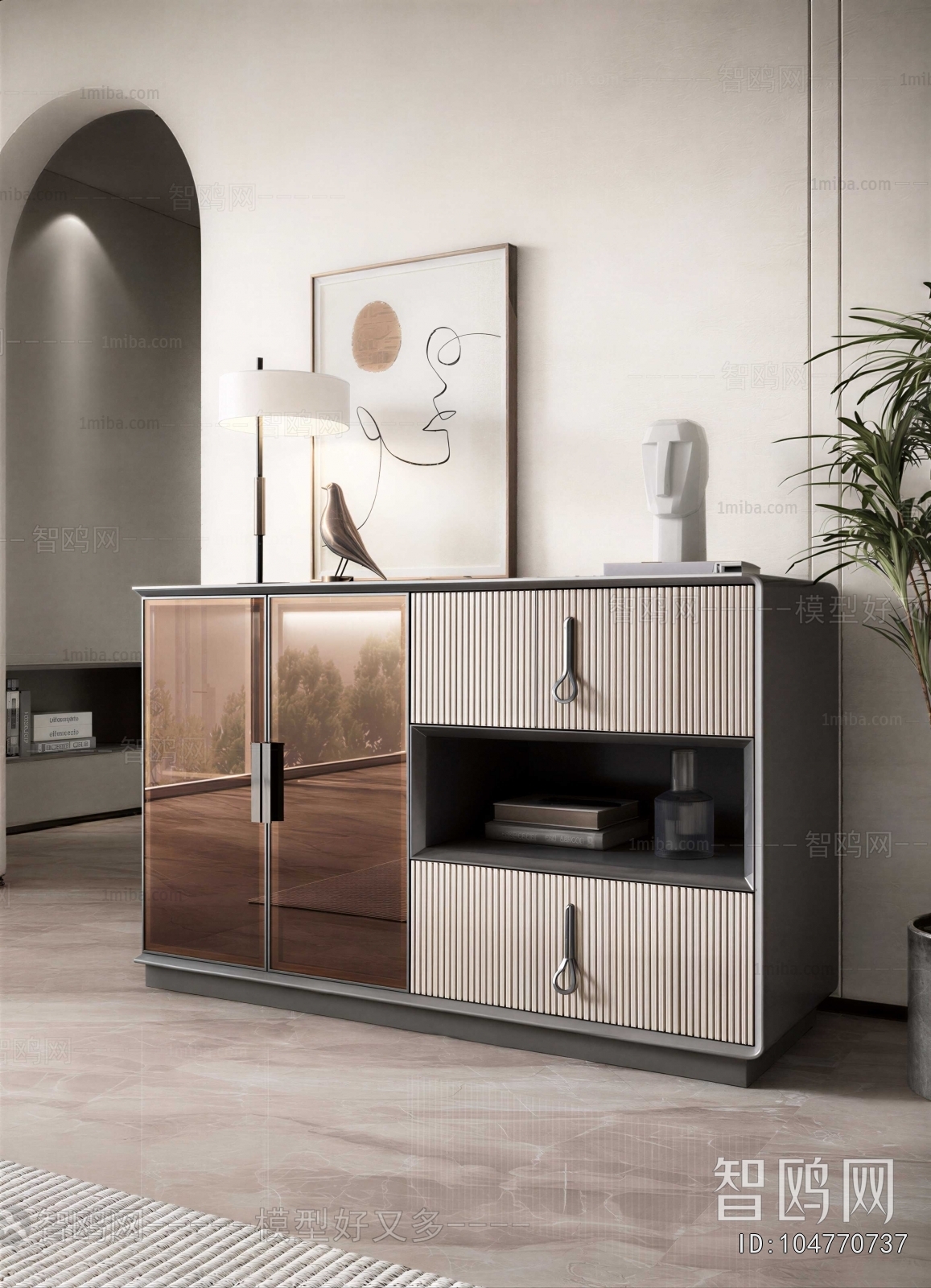 Modern Side Cabinet