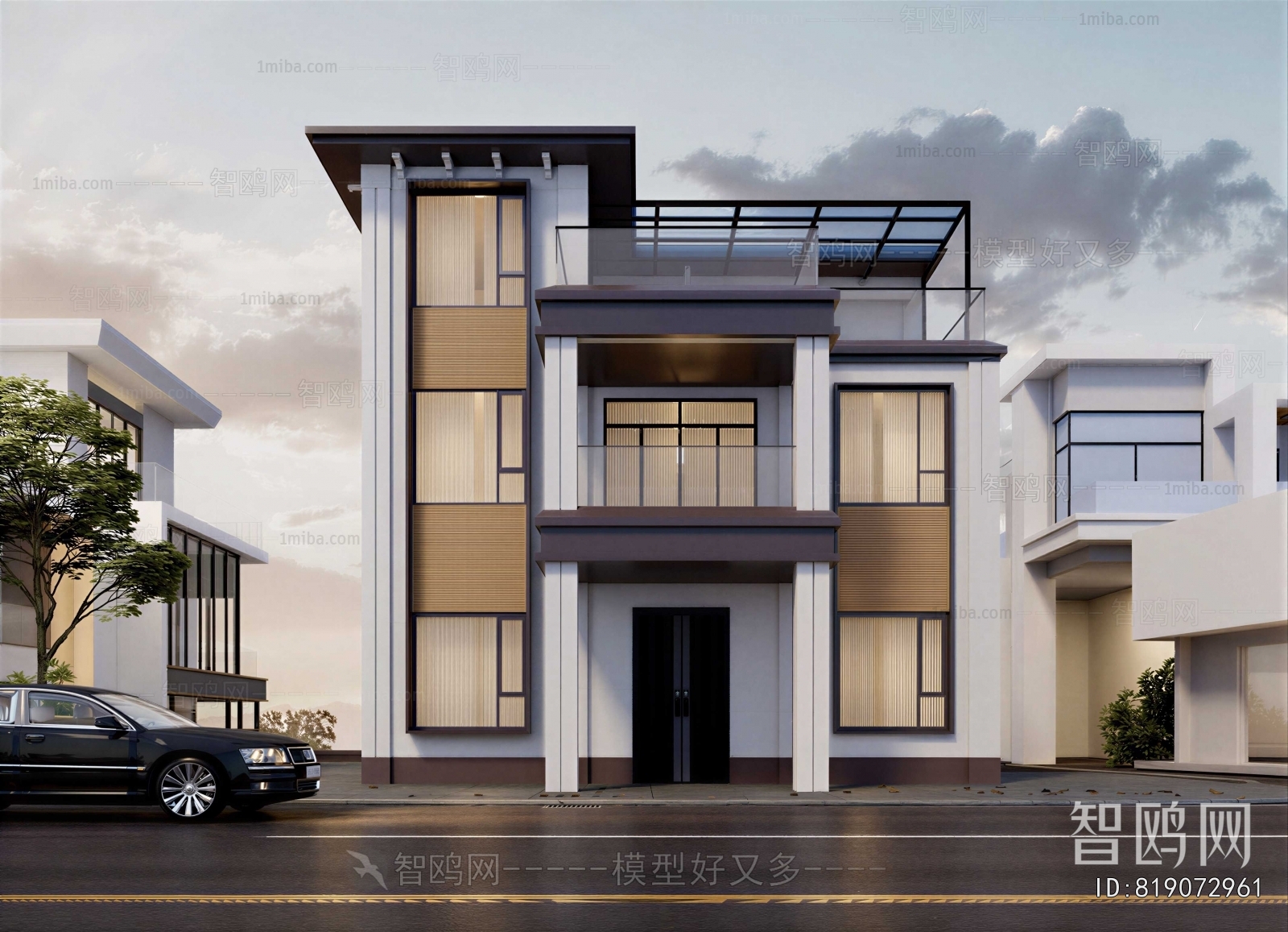New Chinese Style Detached Villa