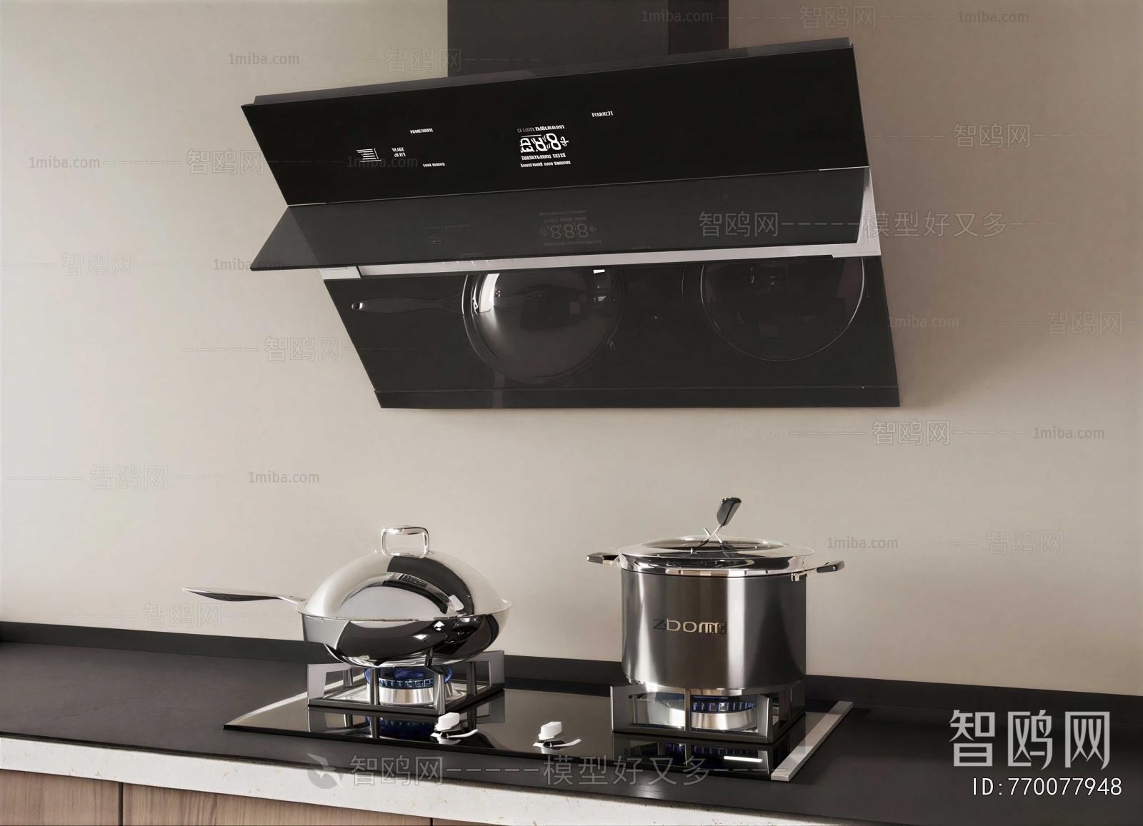 Modern Kitchen Electric Gas Range