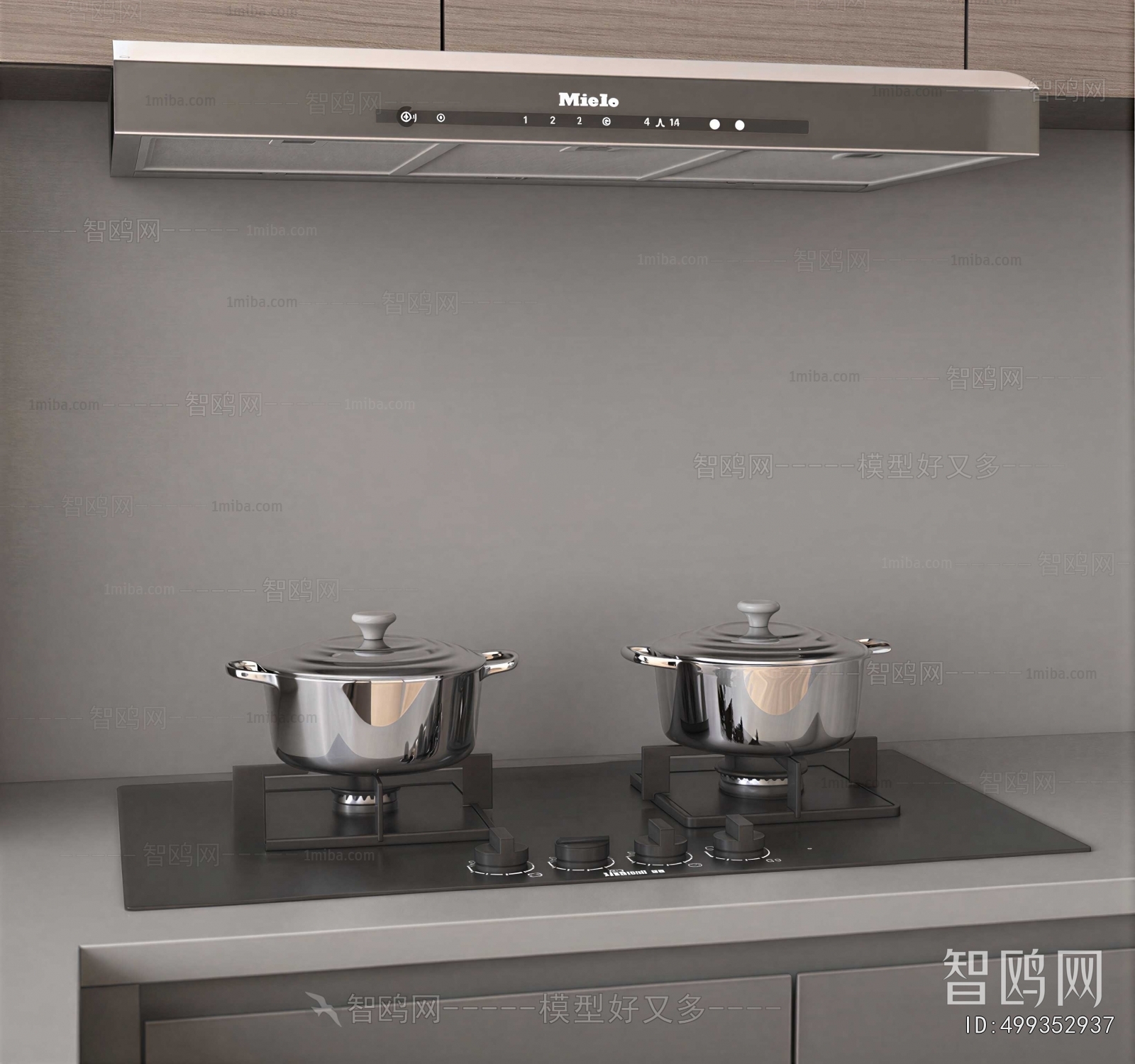 Modern Kitchen Electric Gas Range