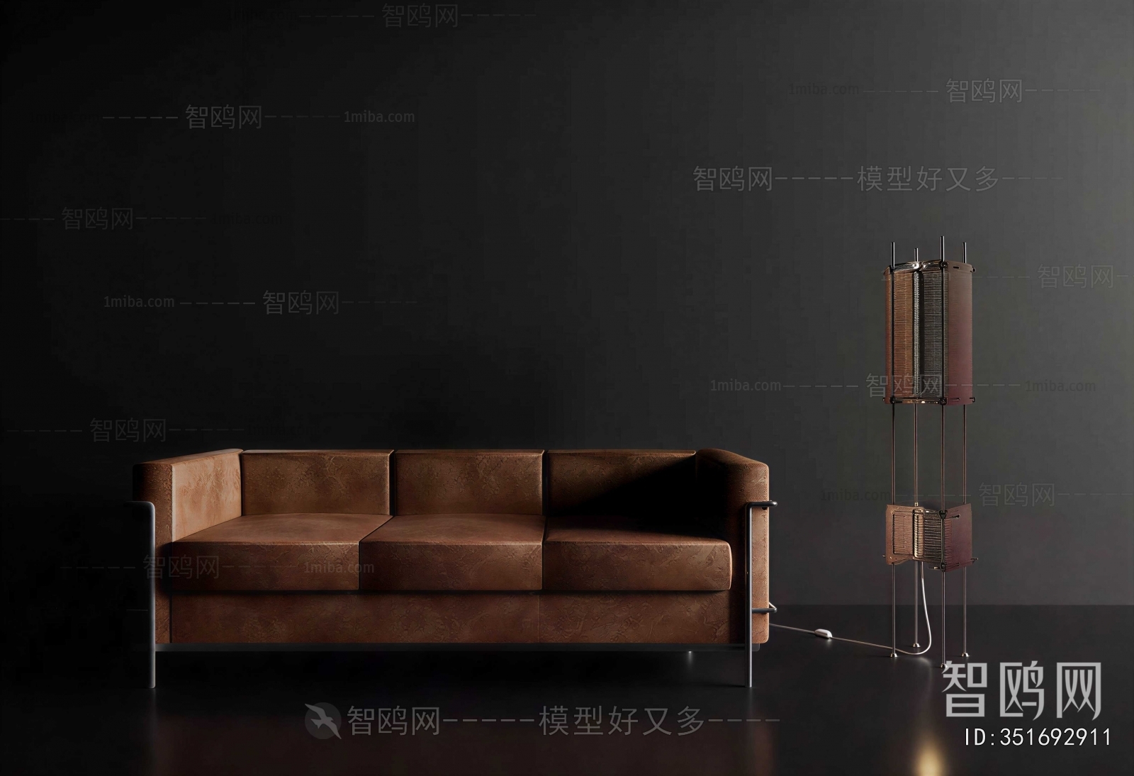 Modern Three-seat Sofa