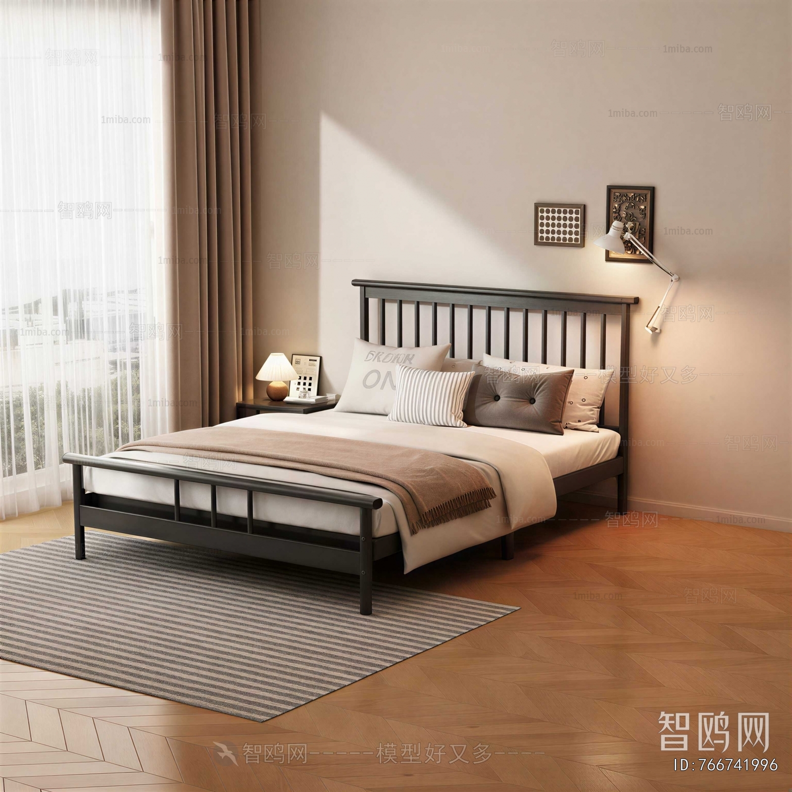 Modern Double Bed