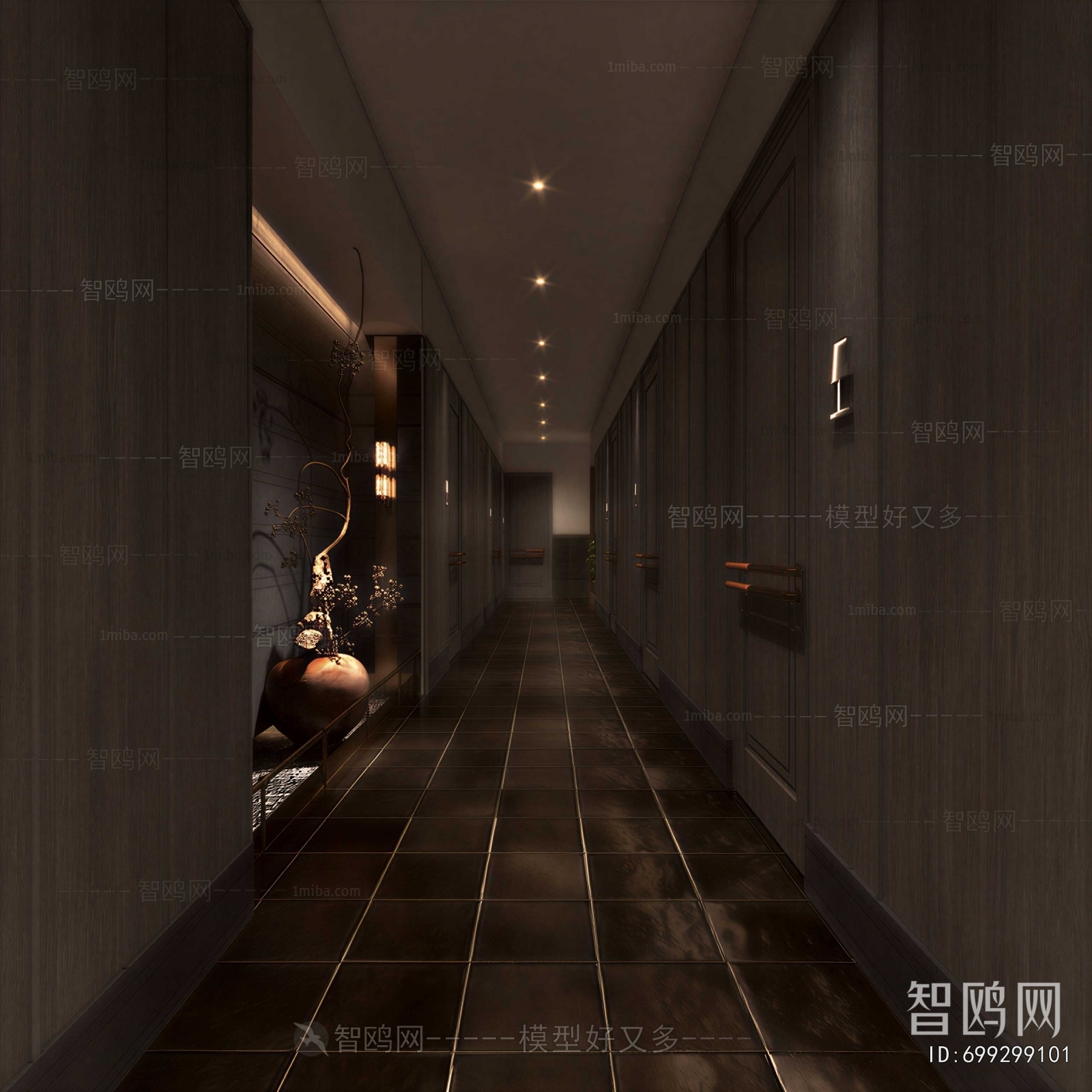 New Chinese Style Corridor