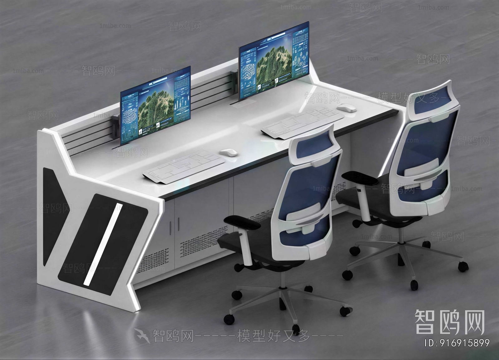 Modern Office Desk And Chair