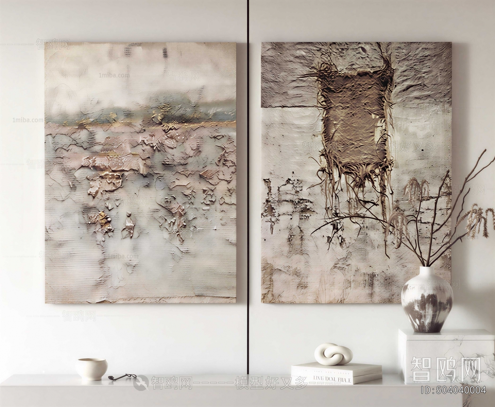 Wabi-sabi Style Painting