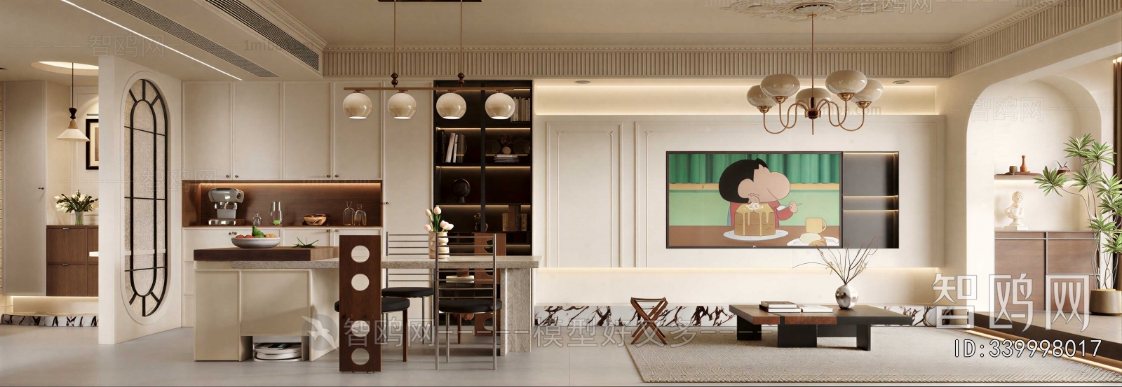 French Style A Living Room