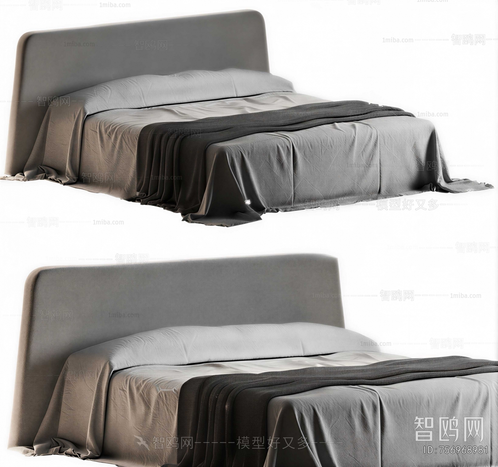Modern Double Bed
