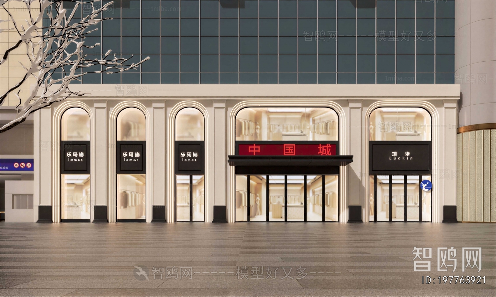 French Style Facade Element