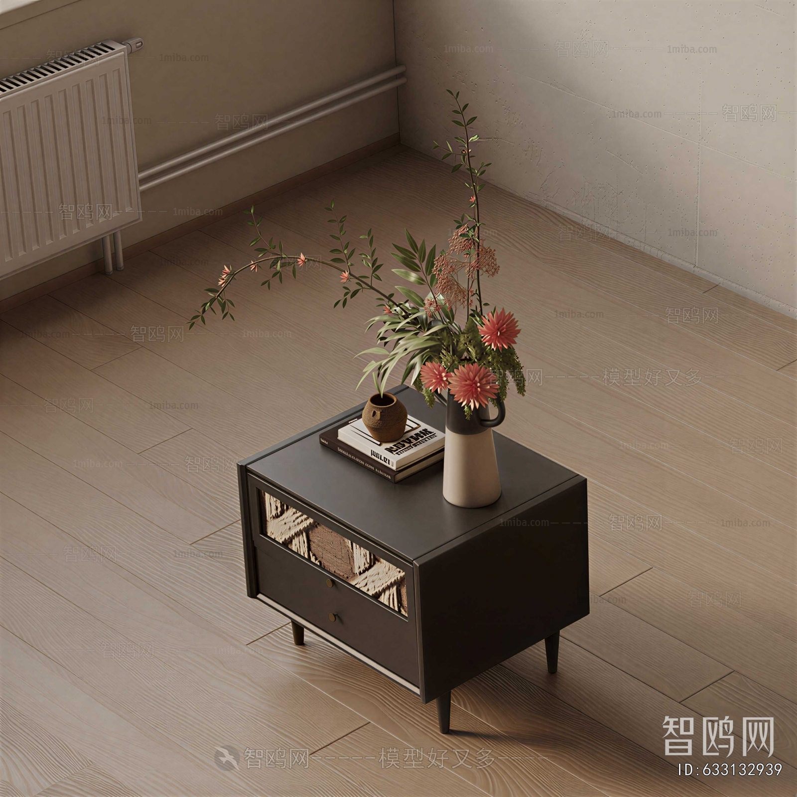 Modern Bedside Cupboard