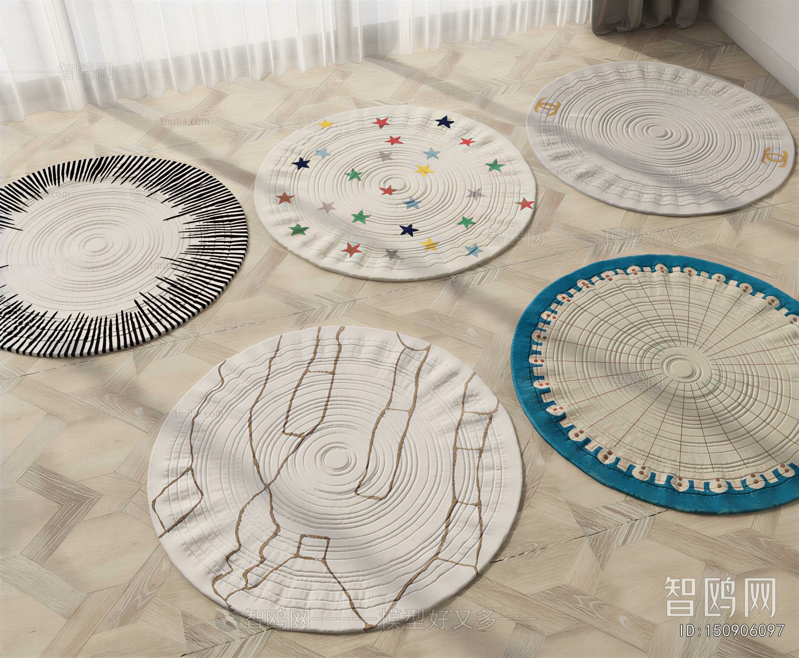 Modern Circular Carpet