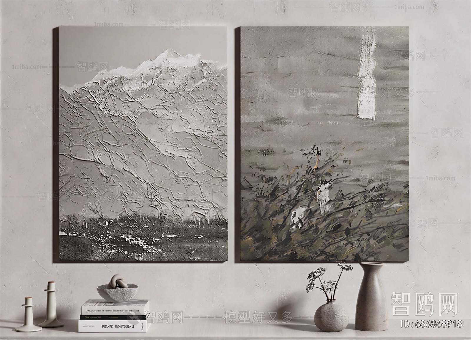 Wabi-sabi Style Painting