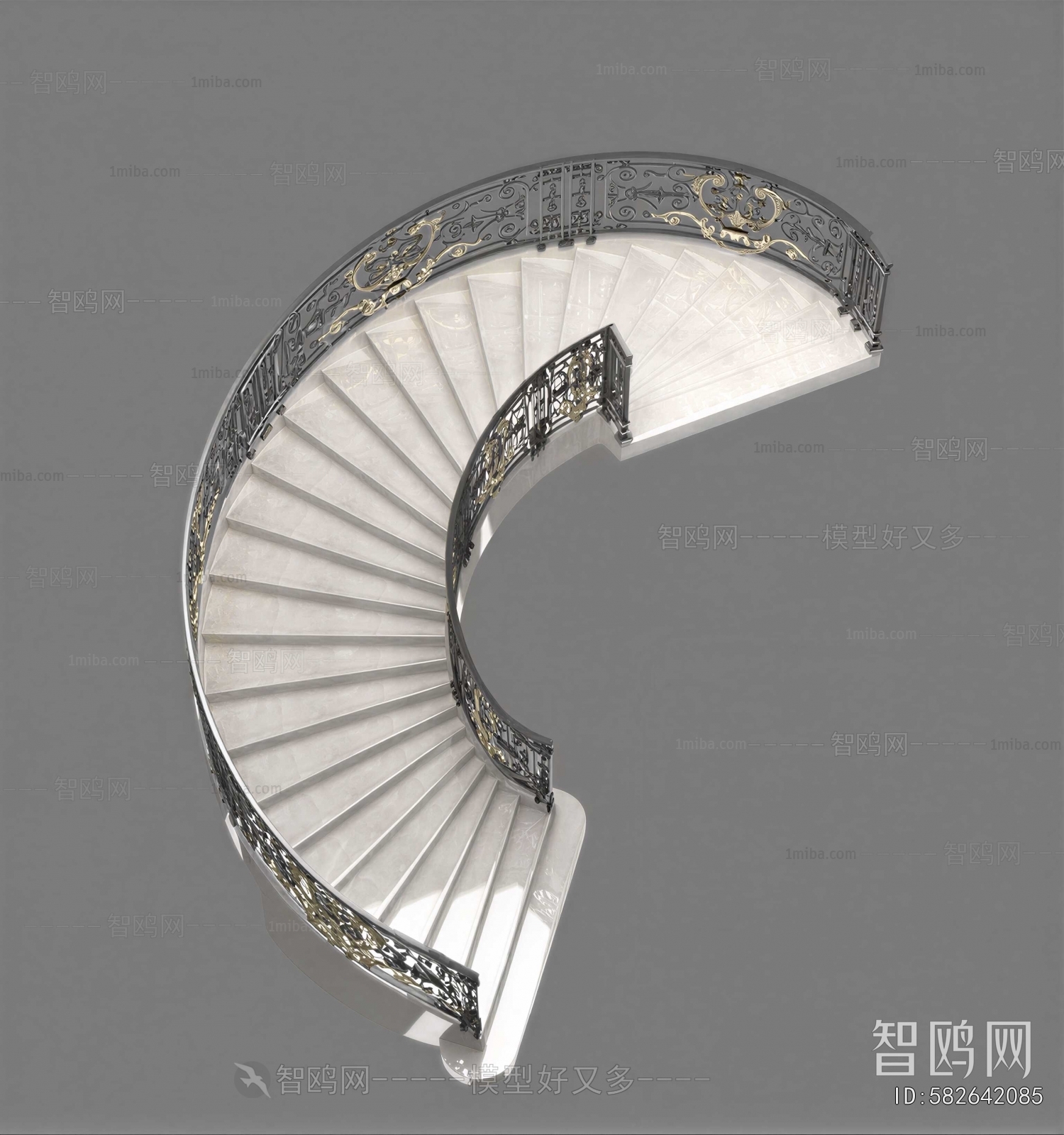 Modern Rotating Staircase