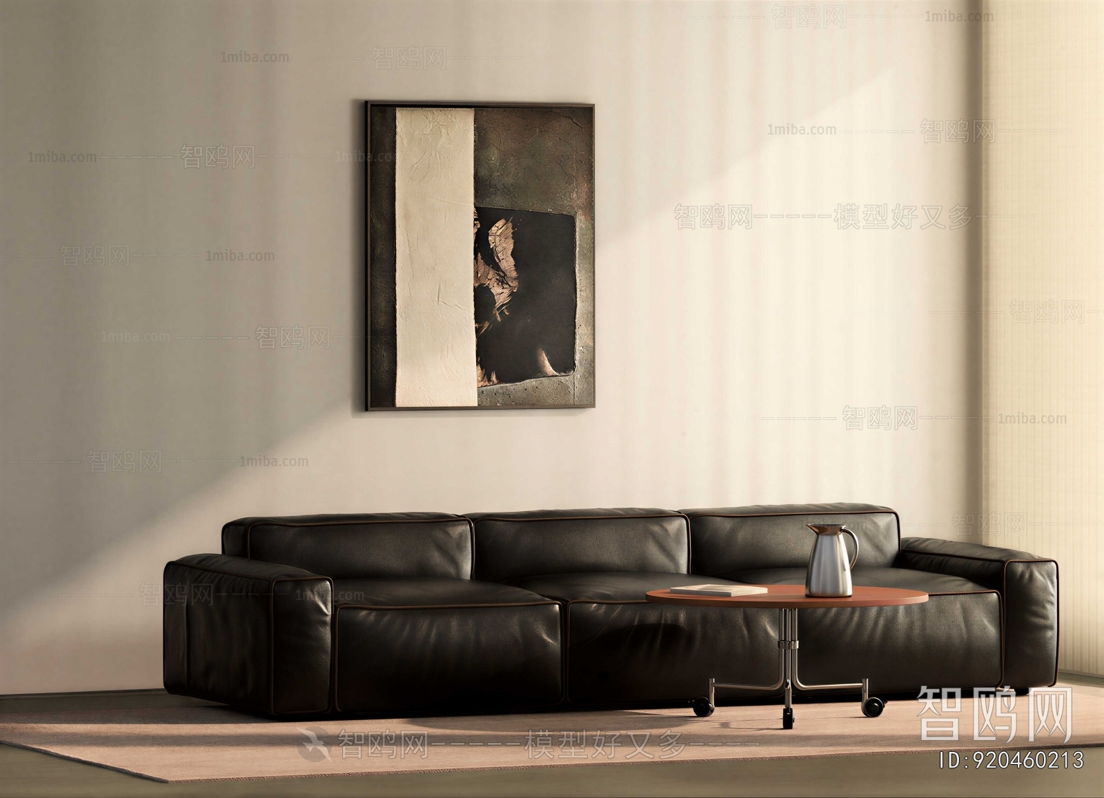 Modern Three-seat Sofa