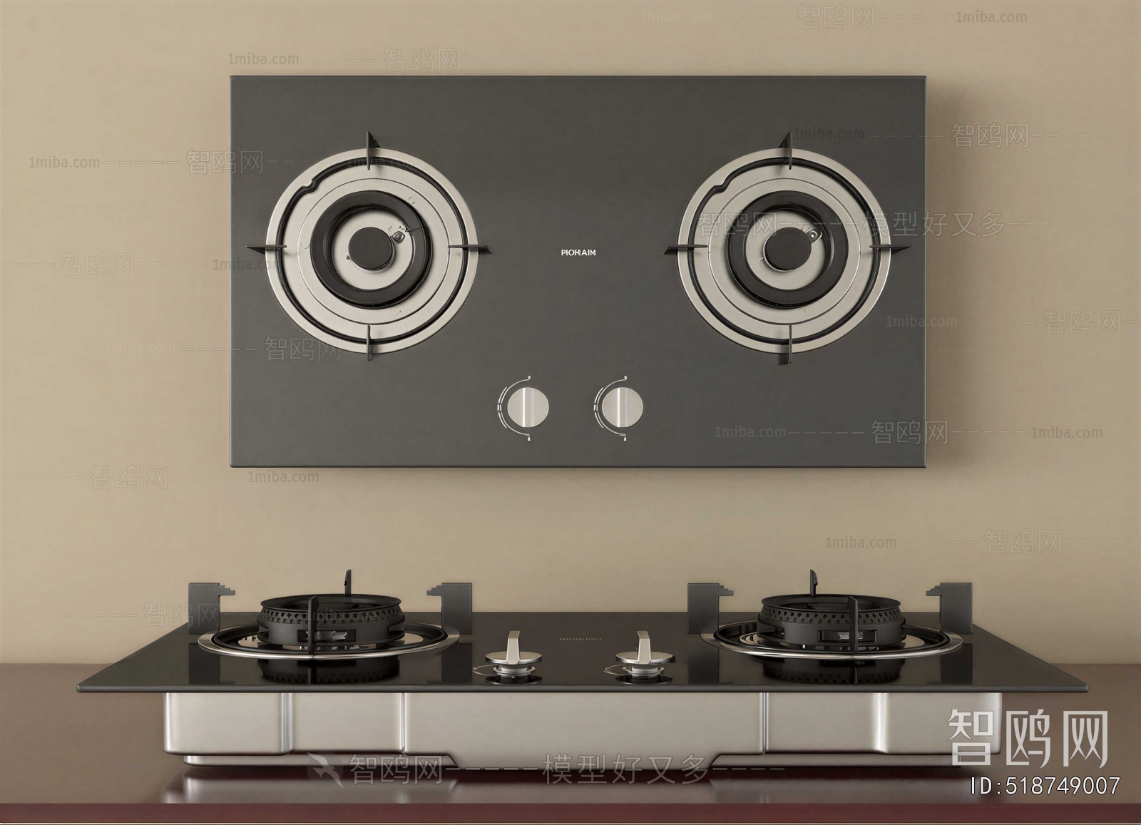 Modern Kitchen Electric Gas Range