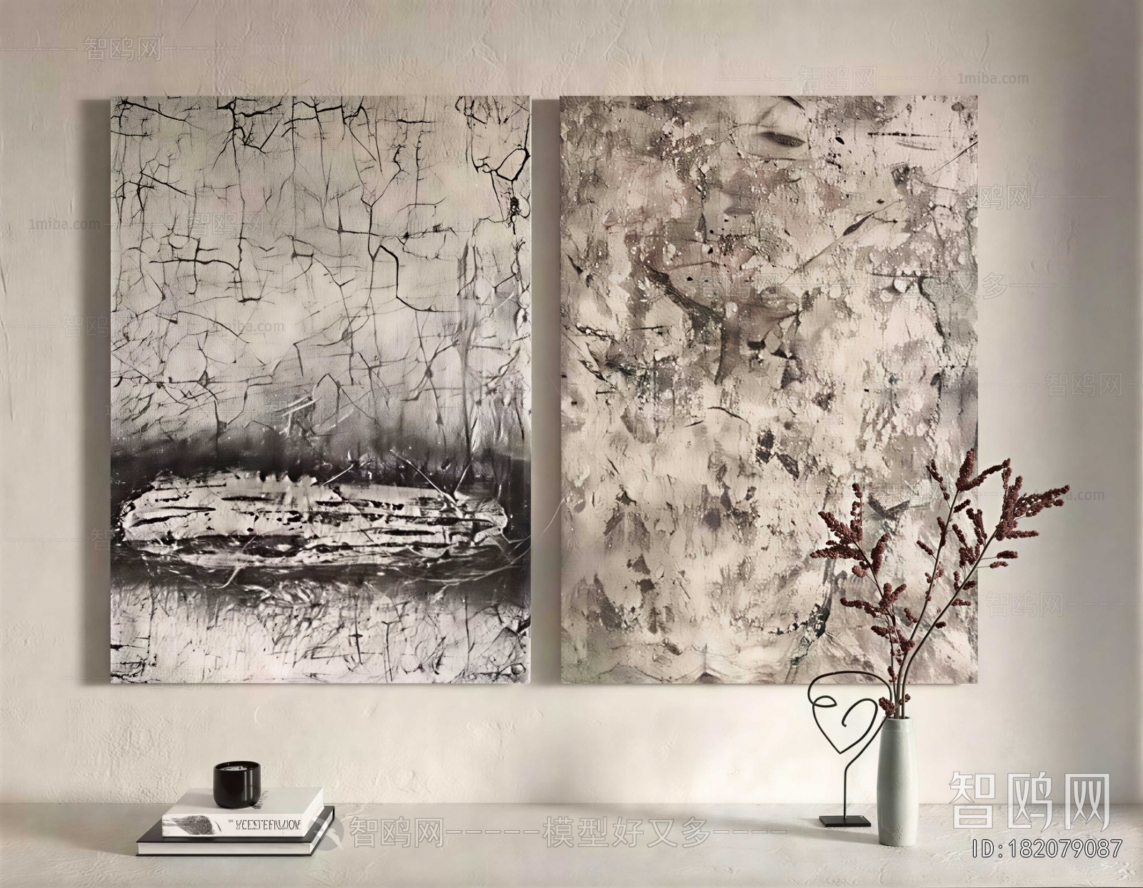 Wabi-sabi Style Painting