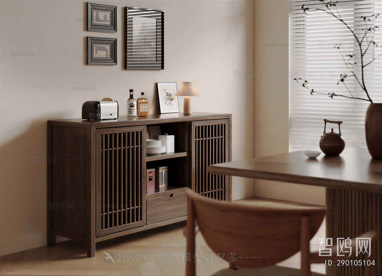 New Chinese Style Sideboard