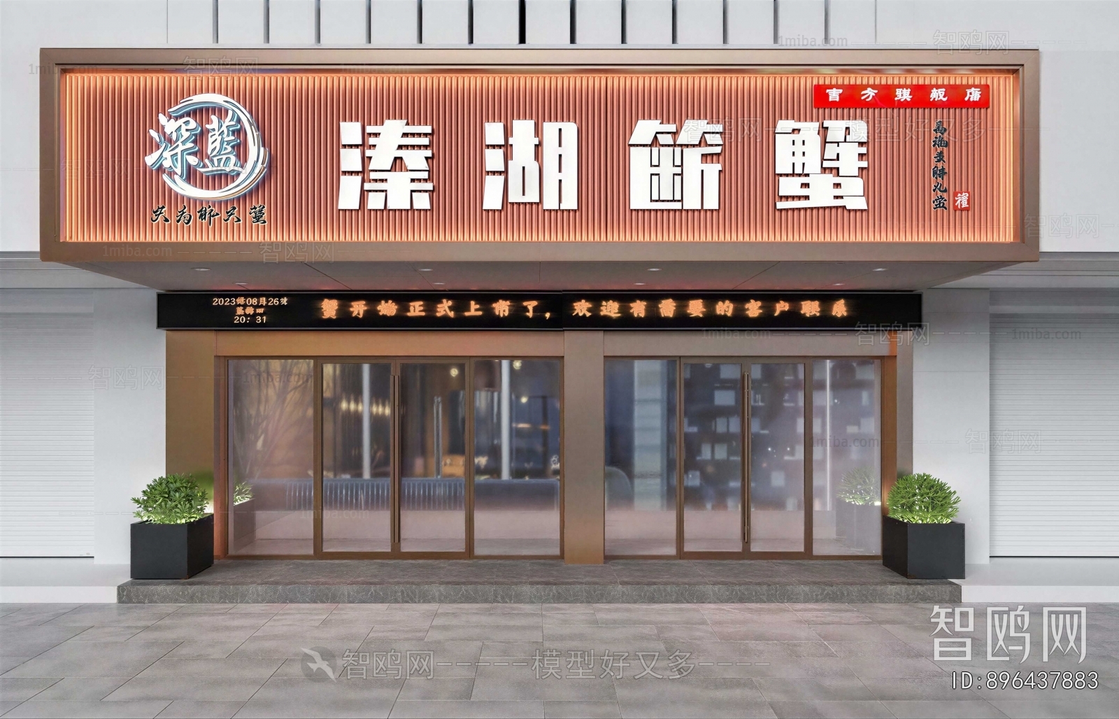 Modern Facade Element