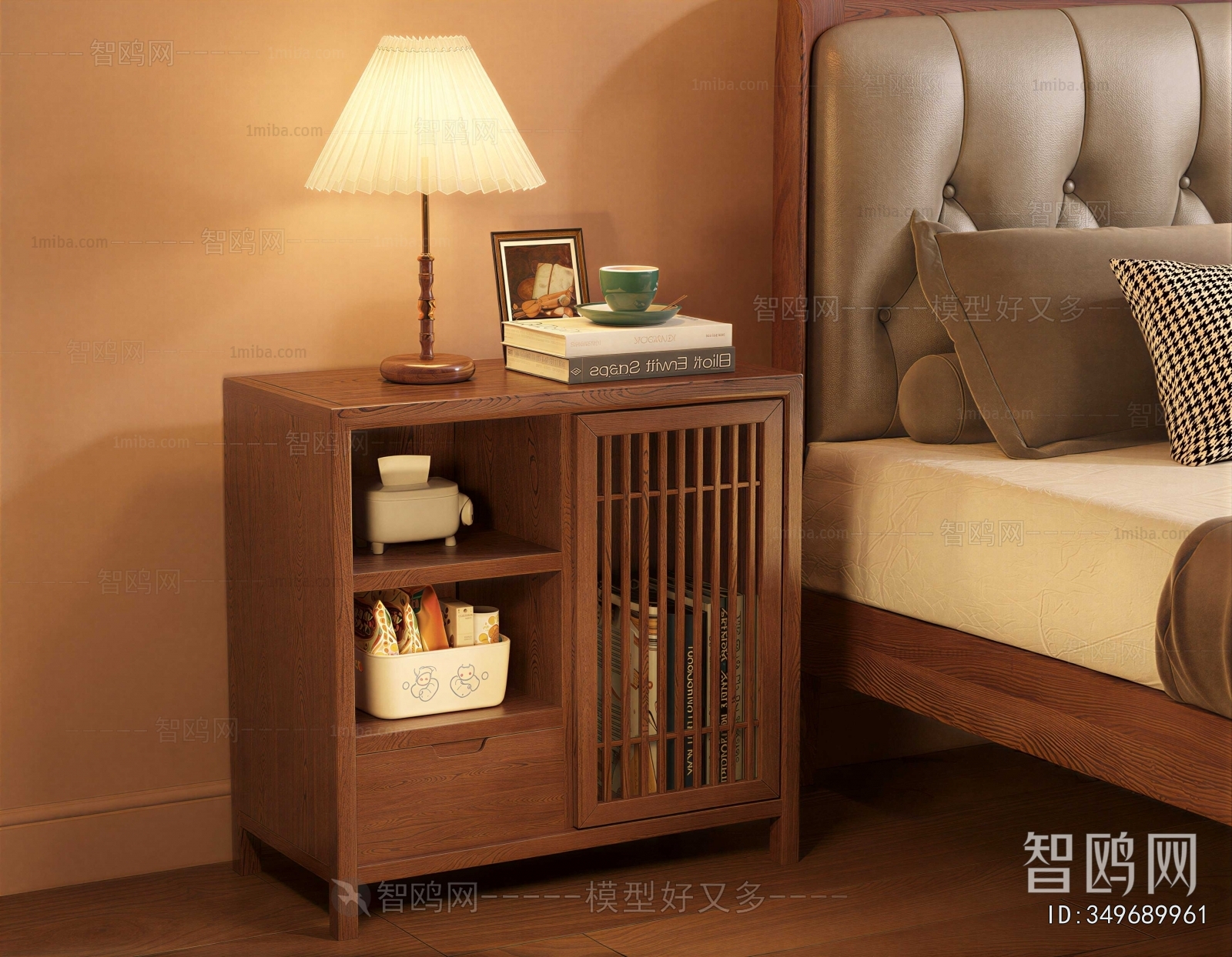 Modern Bedside Cupboard