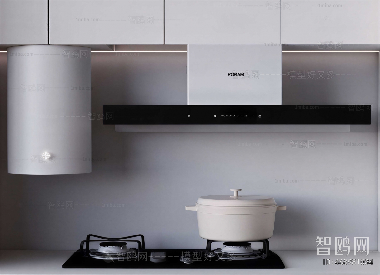 Modern Kitchen Electric Gas Range