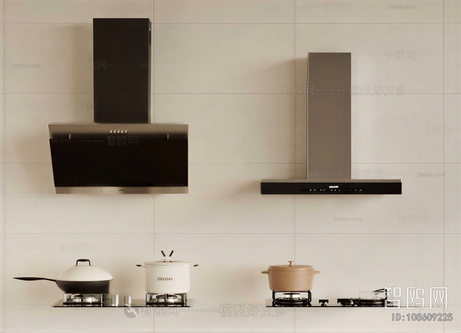 Modern Kitchen Electric Gas Range