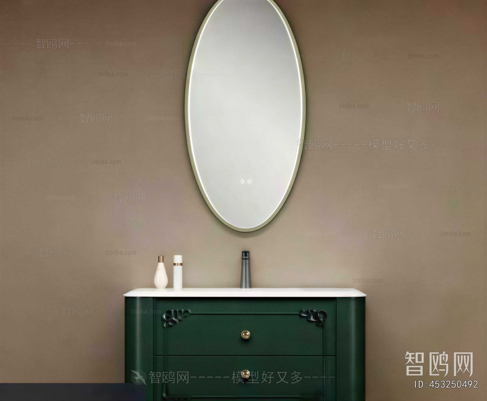 French Style Bathroom Cabinet