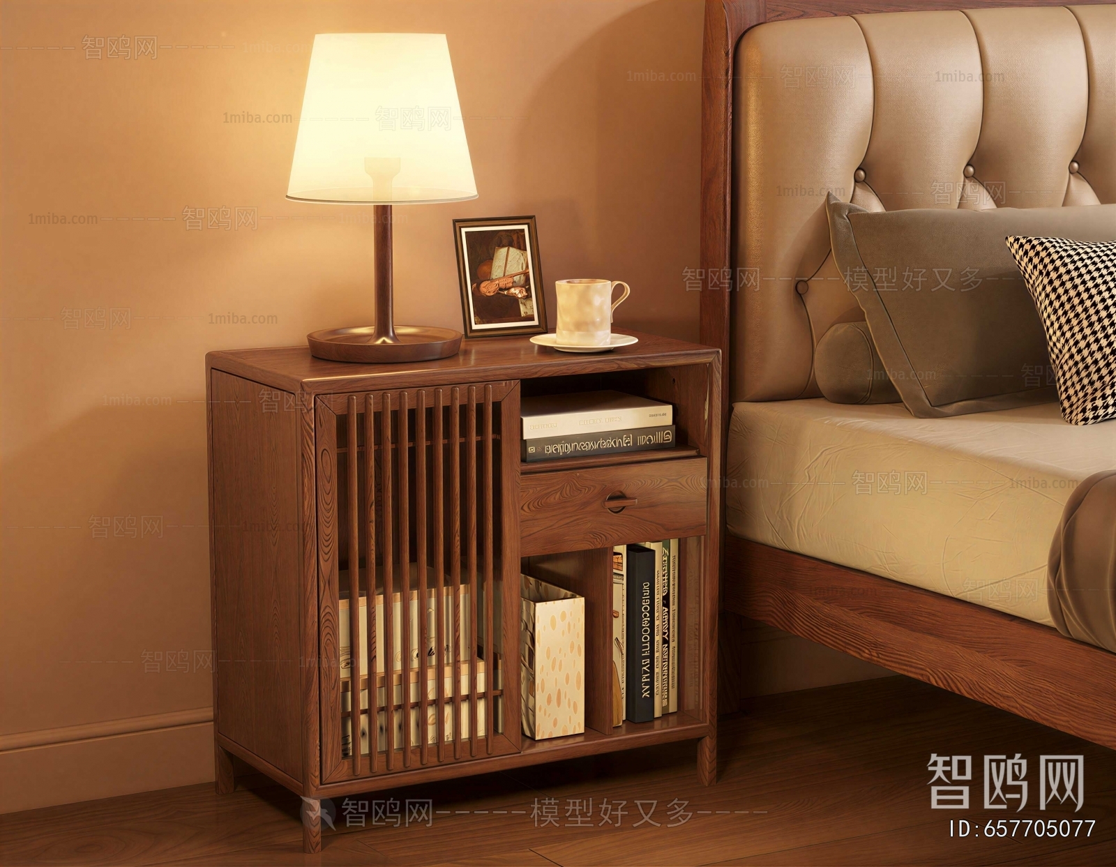 Modern Bedside Cupboard