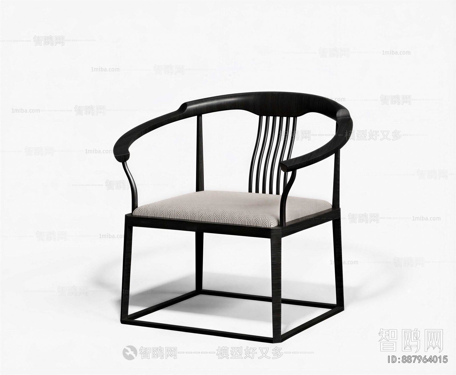 New Chinese Style Lounge Chair