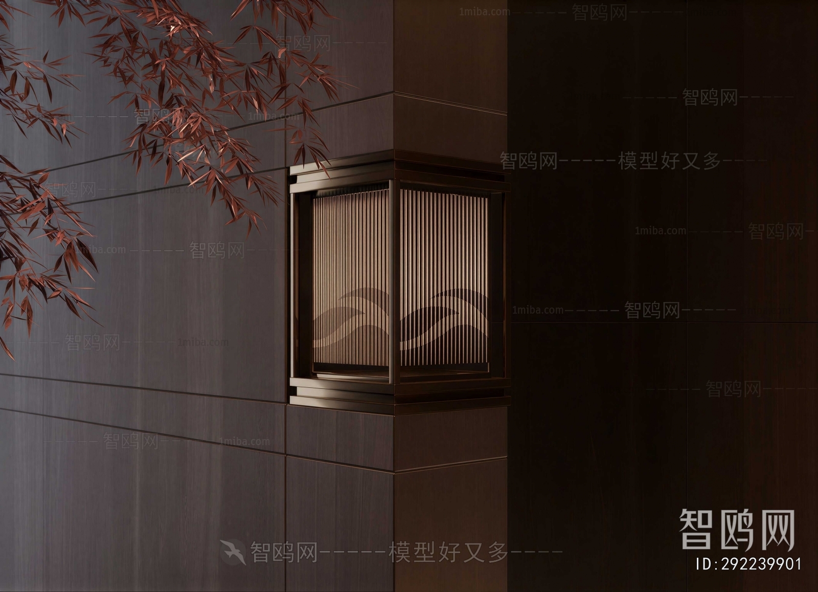 New Chinese Style Wall Lamp