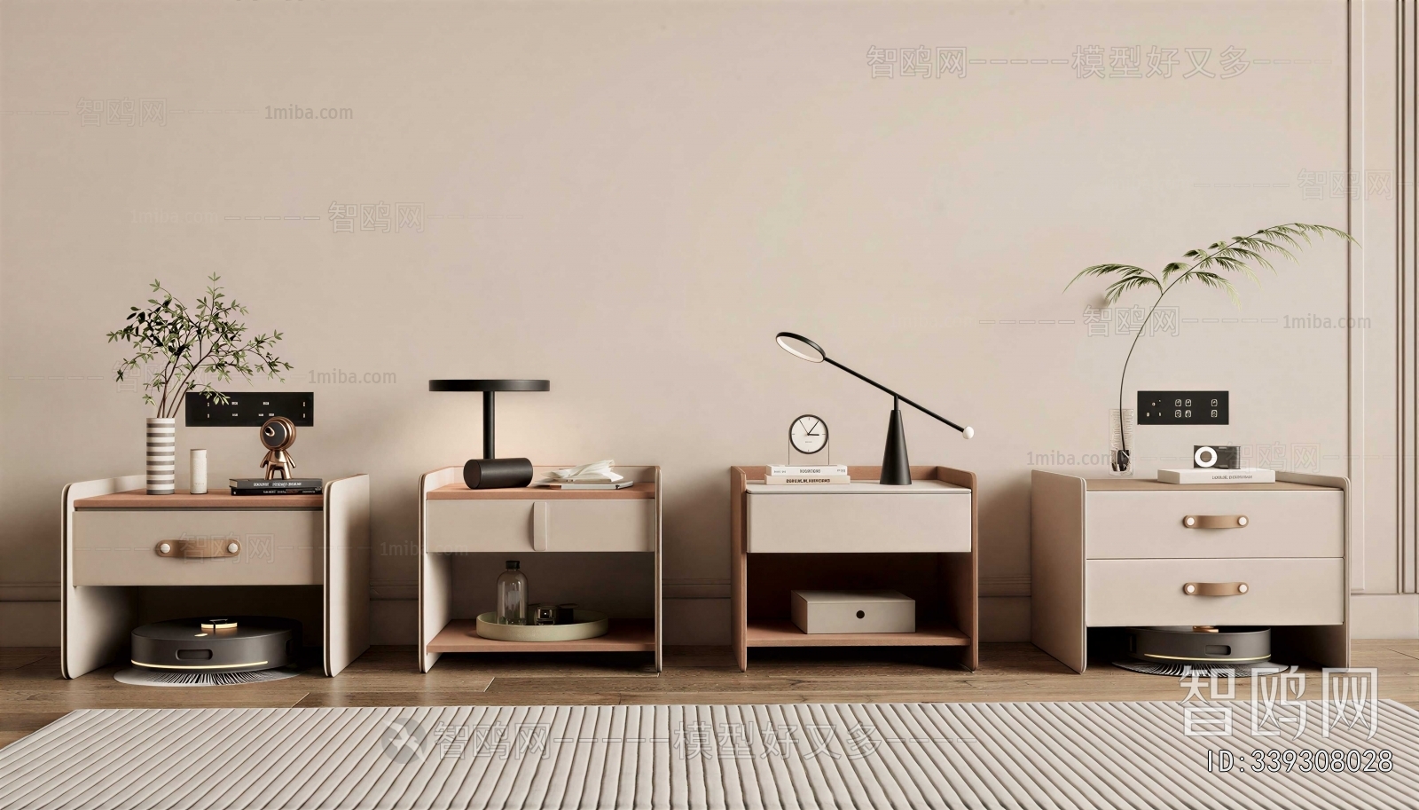 Modern Bedside Cupboard