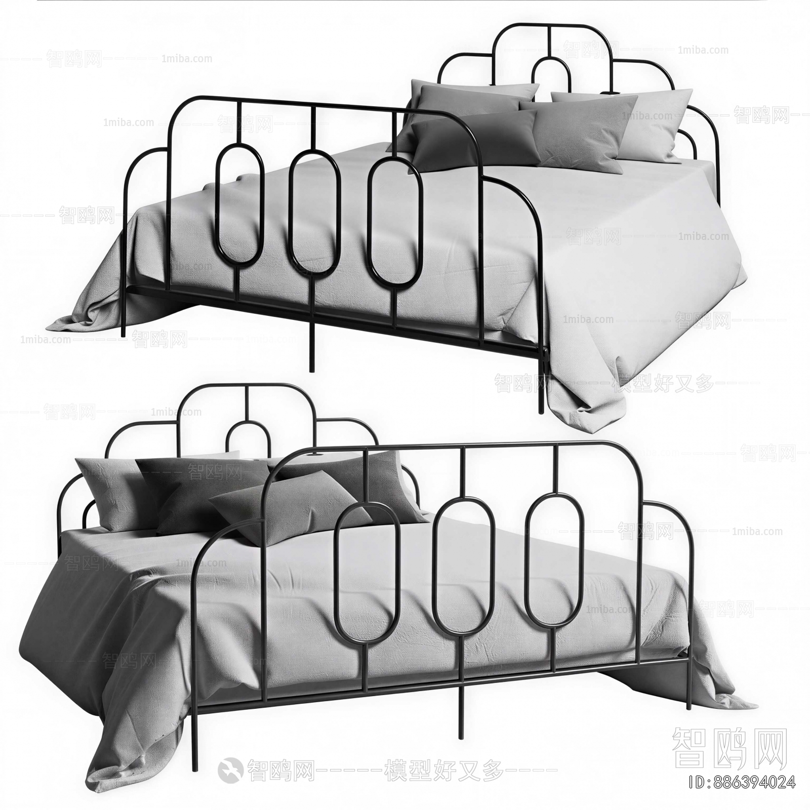 Modern Double Bed