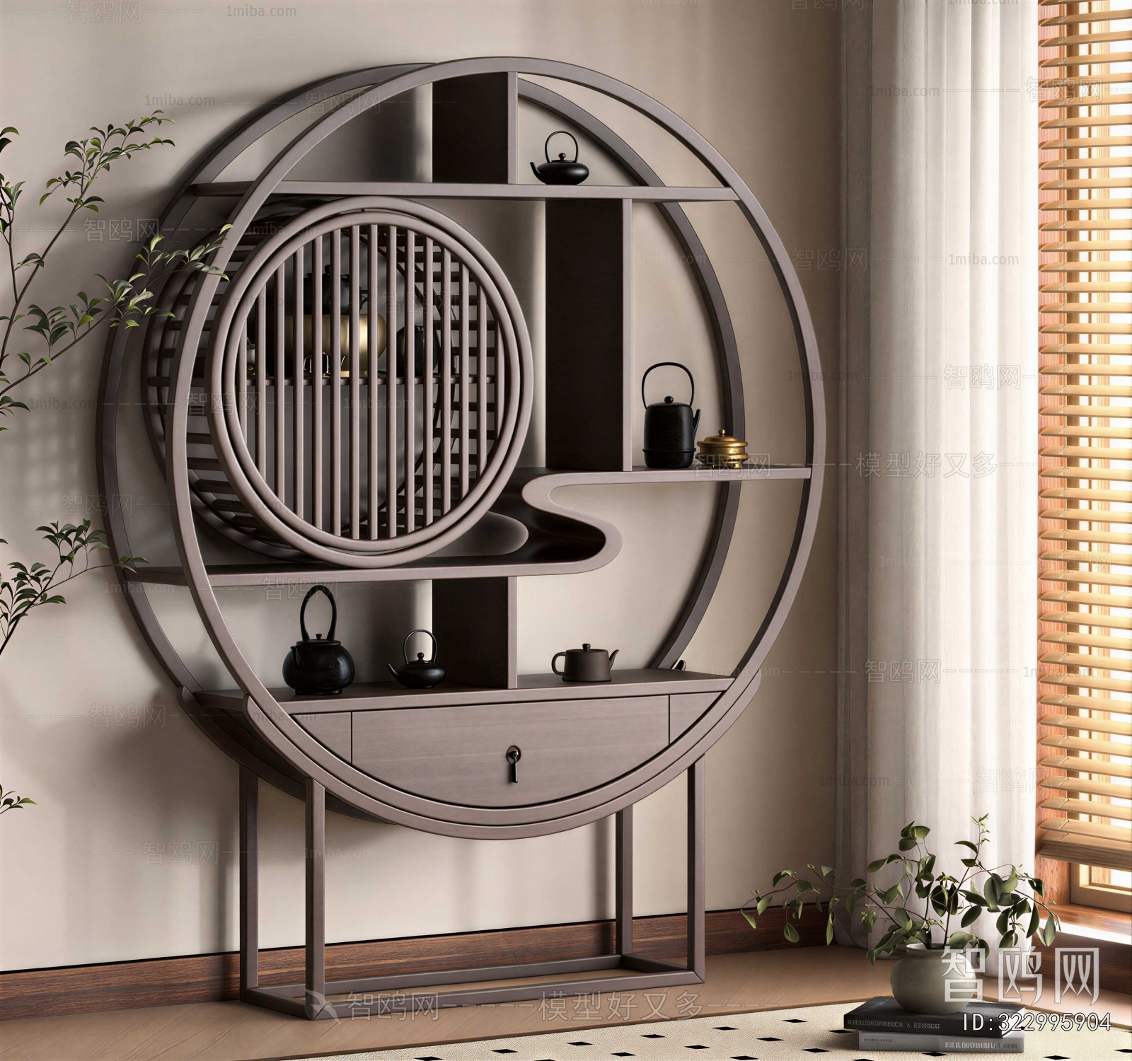 New Chinese Style Antique Rack