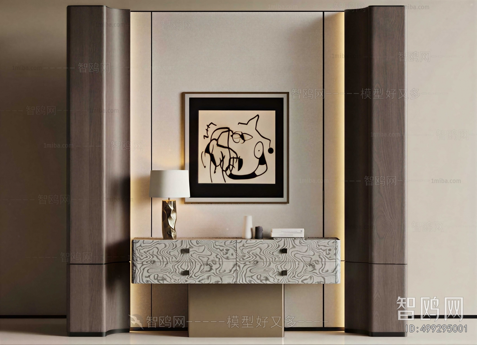 Modern Entrance Cabinet