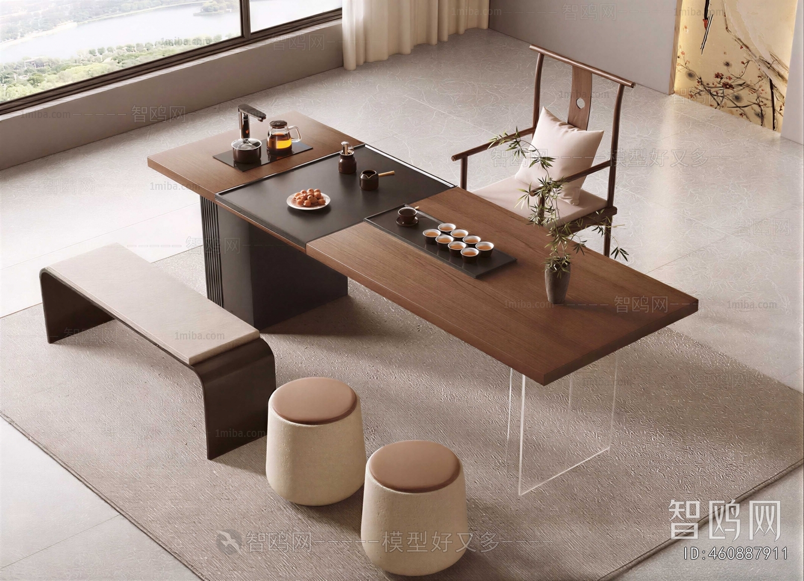 Modern Tea Tables And Chairs