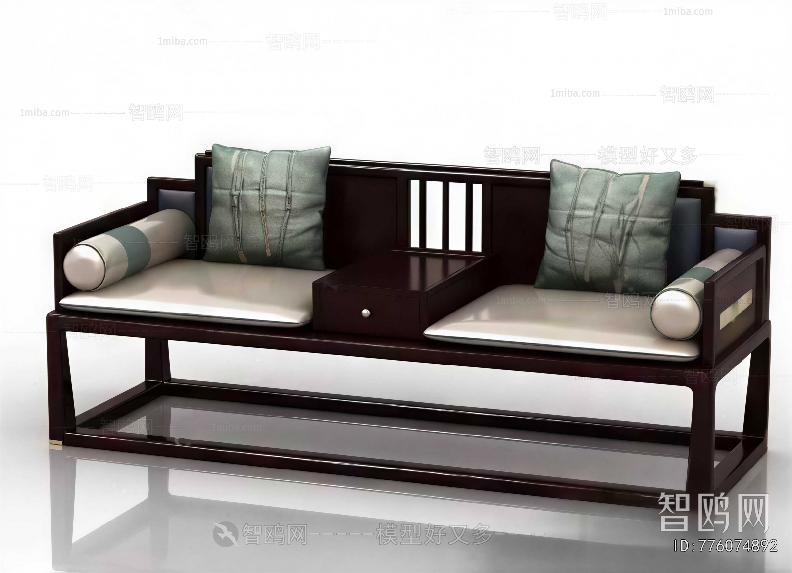 New Chinese Style A Sofa For Two