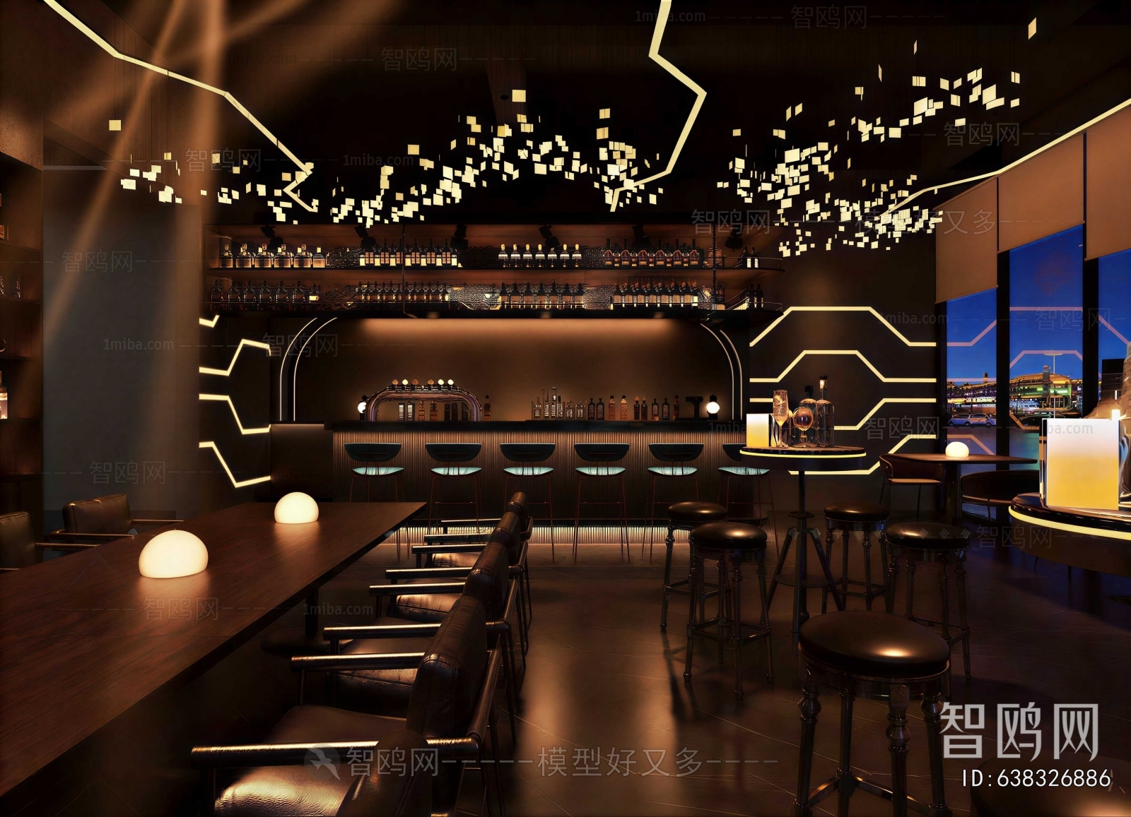 Industrial Style Bar