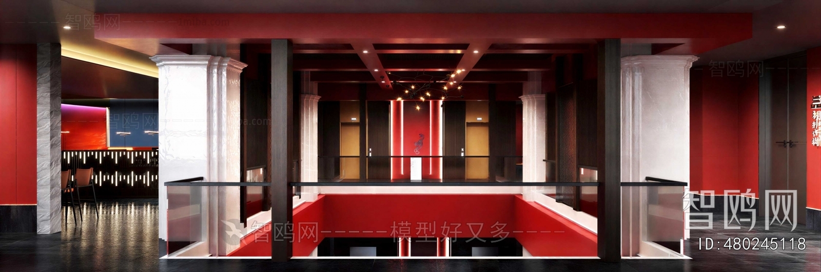 New Chinese Style Lobby Hall