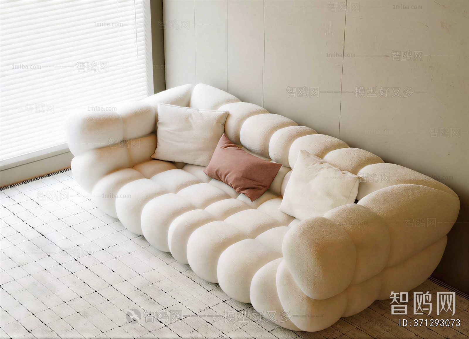 Modern Three-seat Sofa