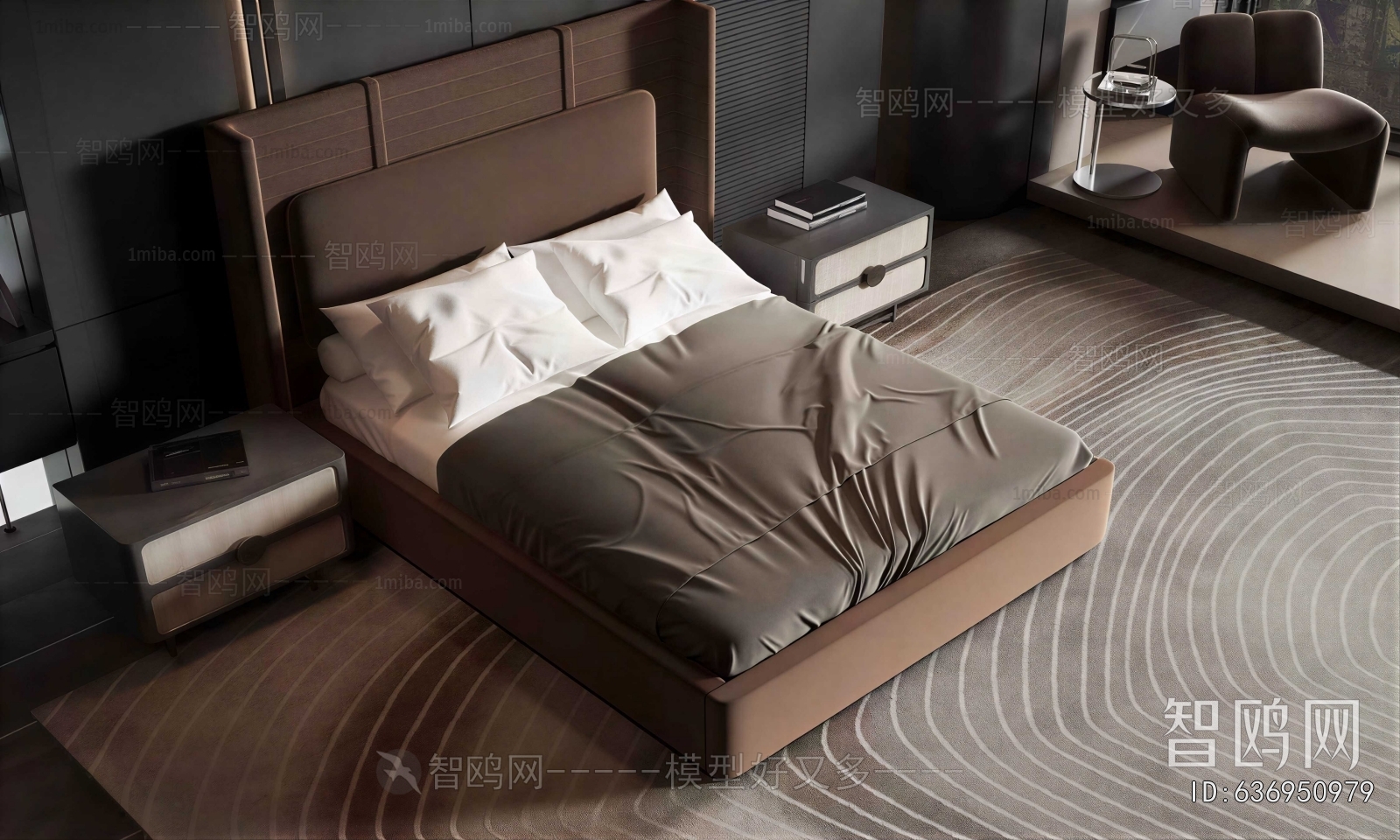 Modern Double Bed