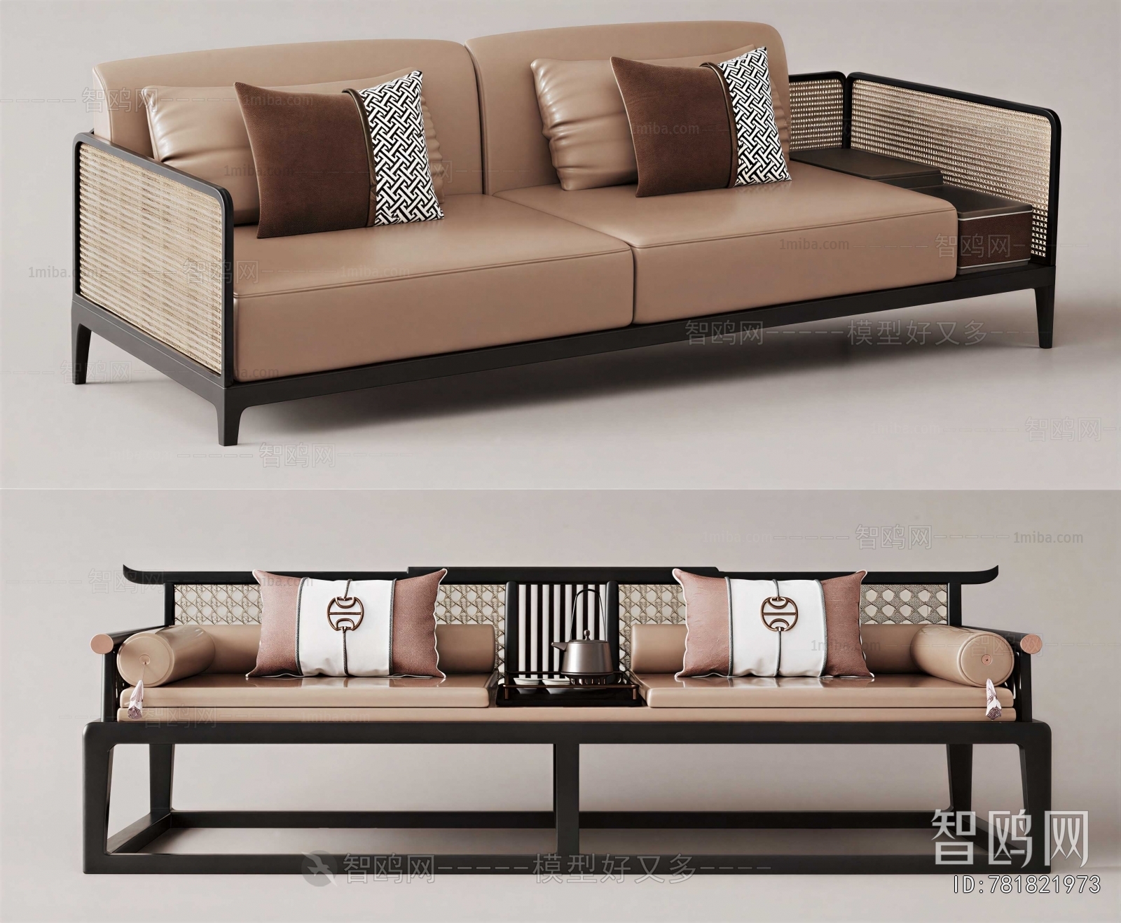 New Chinese Style Arhat Bed