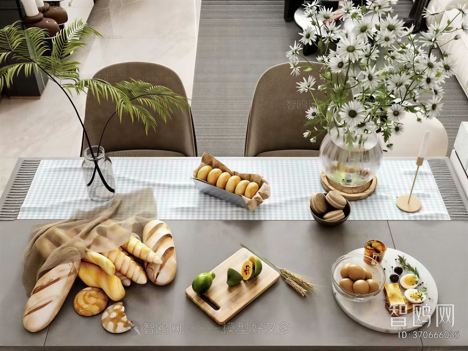 Thai Style Bread Cake